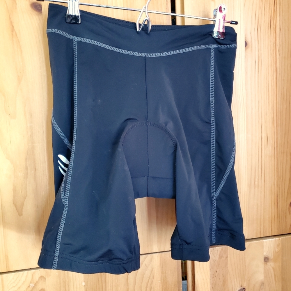 Crivit Women's Black Padded Cycling Shorts size Small